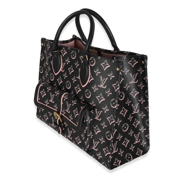 Louis Vuitton Black Monogram Canvas Fall For You Onthego MM - Picture 4 of 7